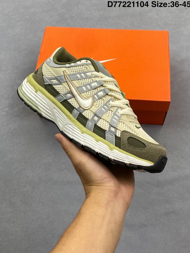 Authentic Nike P-6000 Initiator Running Shoes, Super Popular Retro Dad Running S