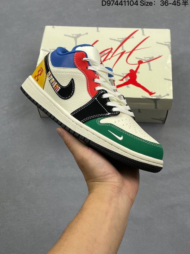 Factory Grade Nike Air Jordan 1 X Travis Scott AJ1 Reverse Swoosh Jordan 1 'DIY