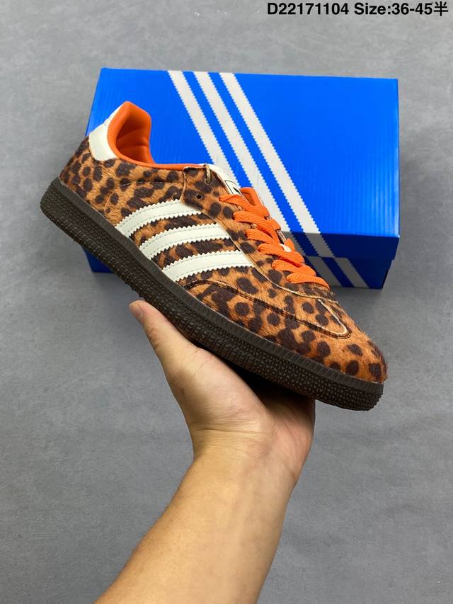 Adidas Originals Gazelle Indoor Trefoil Casual Non-slip Wear-resistant Low-top S