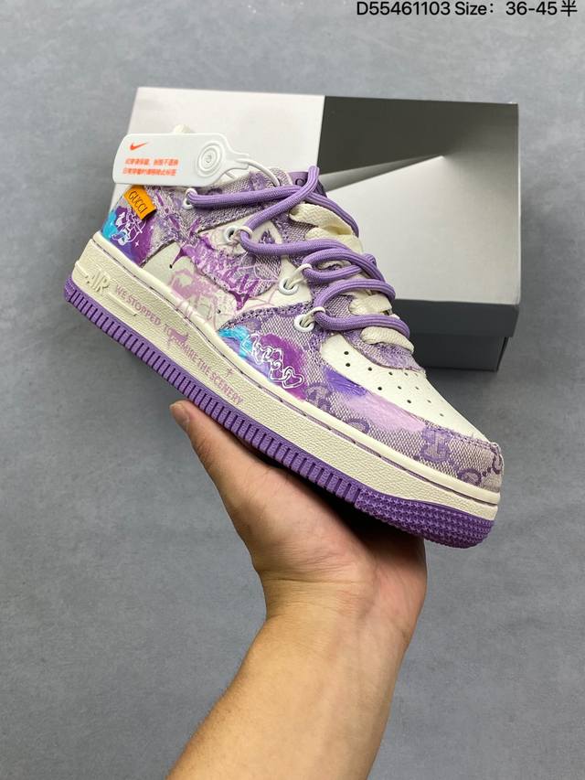 Factory Grade Nike Air Force 1 '07 Original Last and Cardboard Crafted for Auth