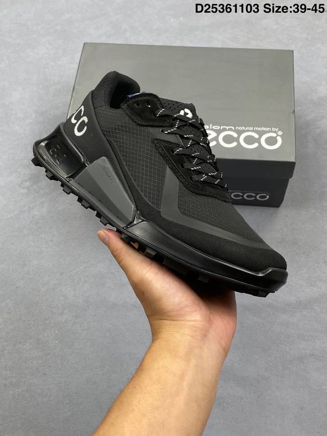 Ecco Couple Style 091504 Jianbu Running Shoes. High-efficiency original imported