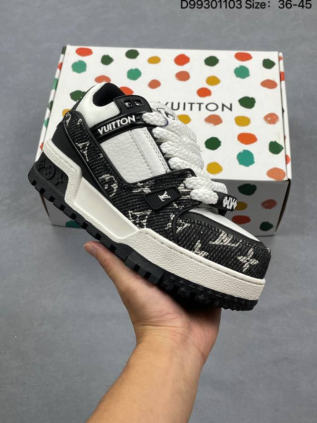 Lv Arch Light Sneaker Casual Sports Culture Versatile Basketball Sneakers Size: