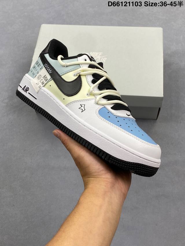 Authentic Nike Air Force 1 '07 Low-top Sneakers. Soft, responsive cushioning and