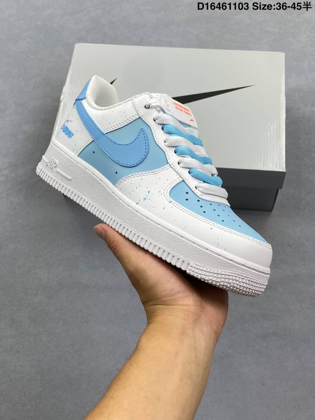 Factory Grade Nike Air Force 1 '07 Original Last and Cardboard Crafted for Auth