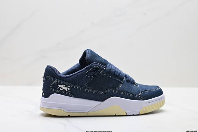 Company Grade Who Decides War X Nike Jordan Flight Court Ate Low-Top Nike Retro