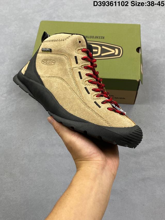 New Factory Grade Keen Versatile Mid-Calf Lace-up Round Toe Martin Boots Keen Ut