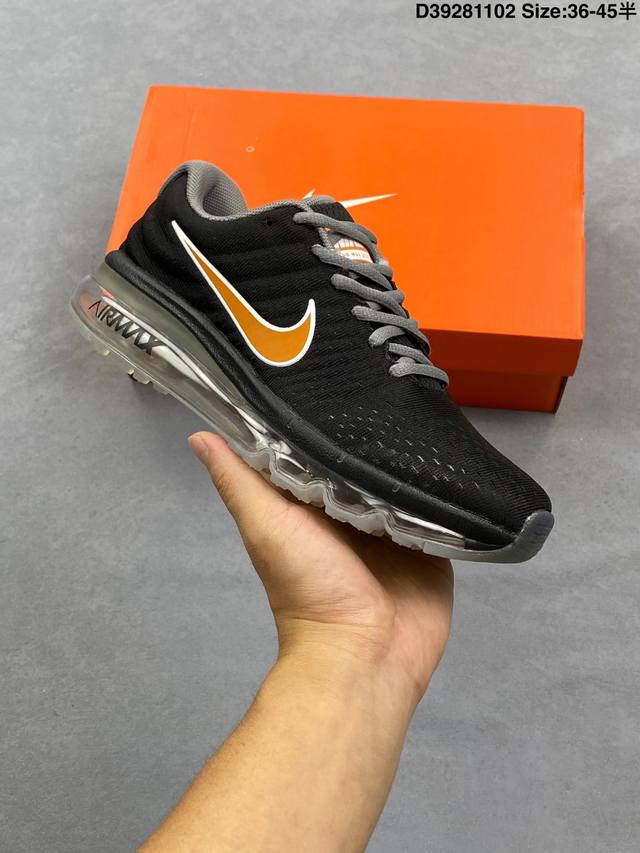 Nike Air Max 2017 2017 full-length cushioning, breathable mesh running shoes Pr