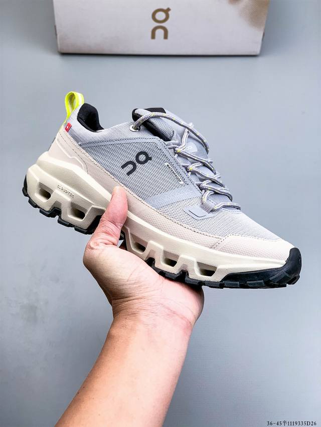 On Cloudwander Waterproof Hiking Shoes with Cushioning and Casual Wear. The comf