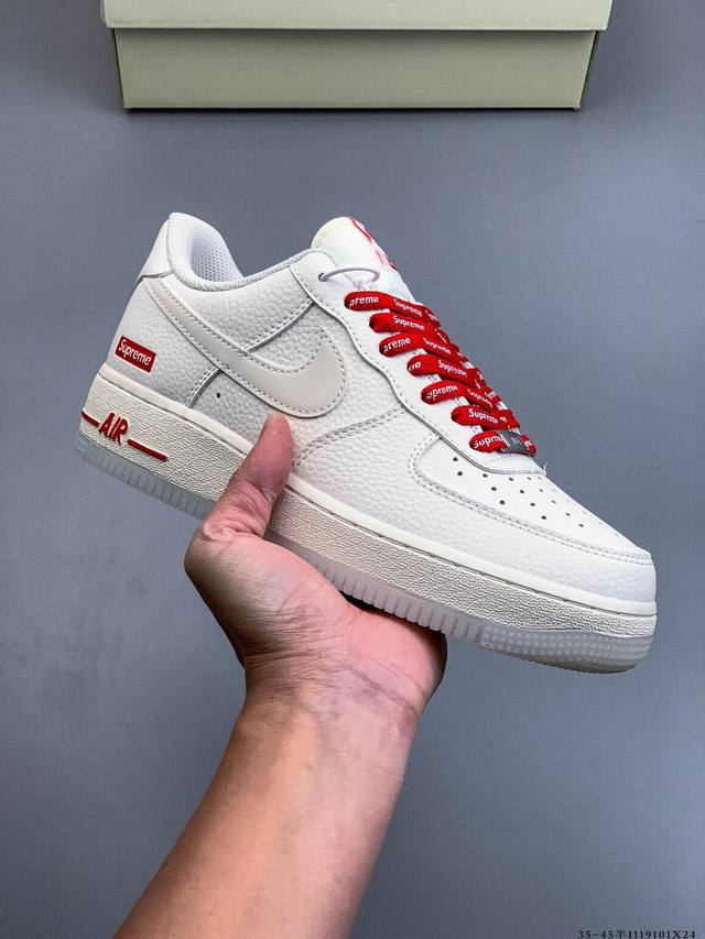 Authentic label on second-layer! Nike Air Force 1 Low, classic and versatile cas