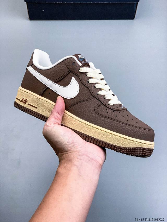 Authentic label on second-layer! Nike Air Force 1 Low, classic and versatile cas