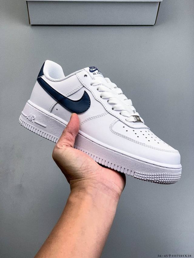 Company Grade! Nike Air Force 1 Low Classic Casual Sneakers 1117101X28 DDD