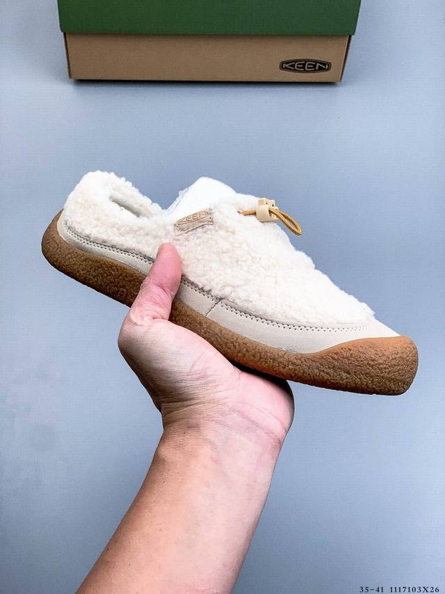 Company-grade! Keen Howser II Slide Autumn/Winter Warm Slip-on Women's Shoes, Fu