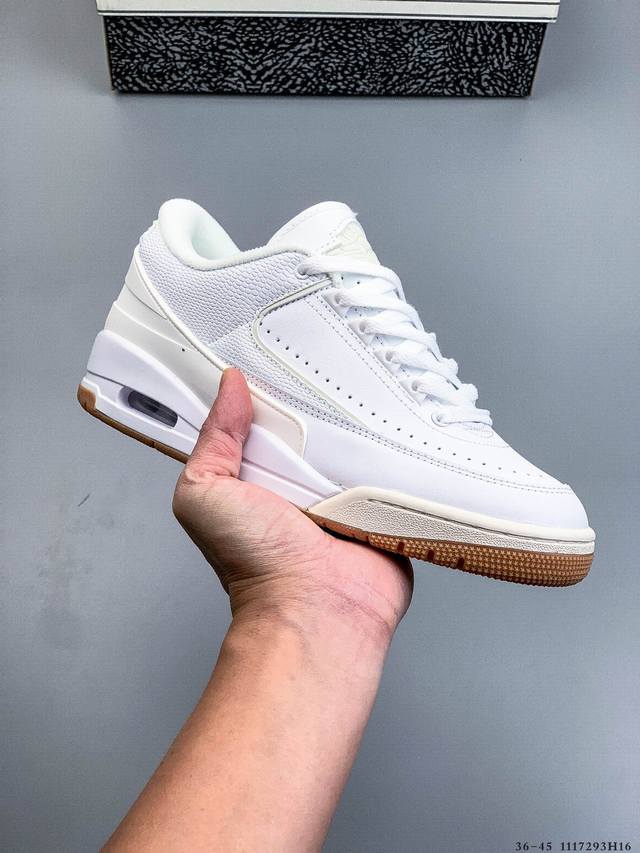 Air Jordan 2 3 Winter New Cushioning Trendy Basketball Shoes. The Jordan 2 3 sn