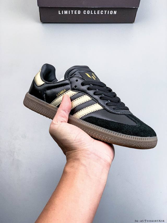 Authentic label on second-layer! Adidas Samba Og classic shoe The Adidas Samba O