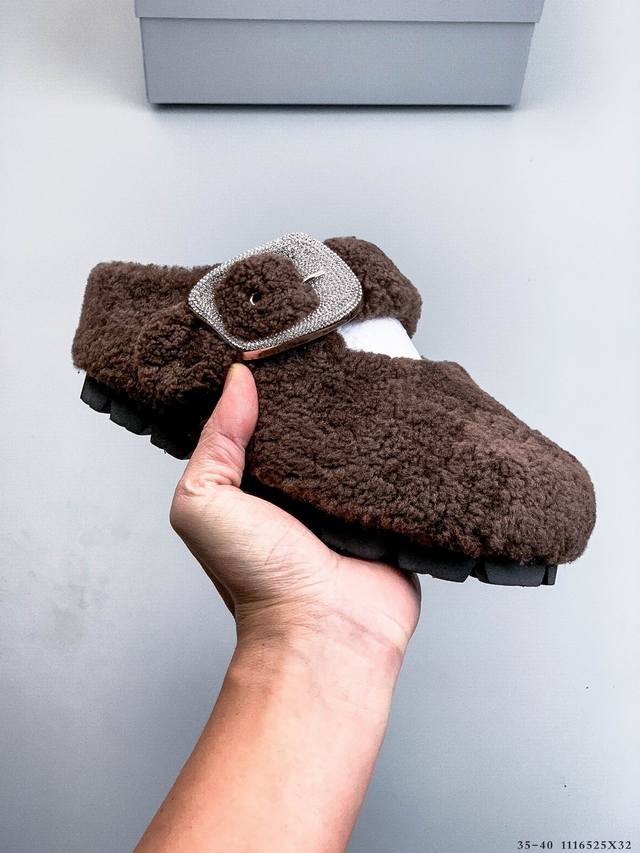 Company Grade Gg-Cc Locke Sweet French Ballet Style Versatile Comfortable Fashi