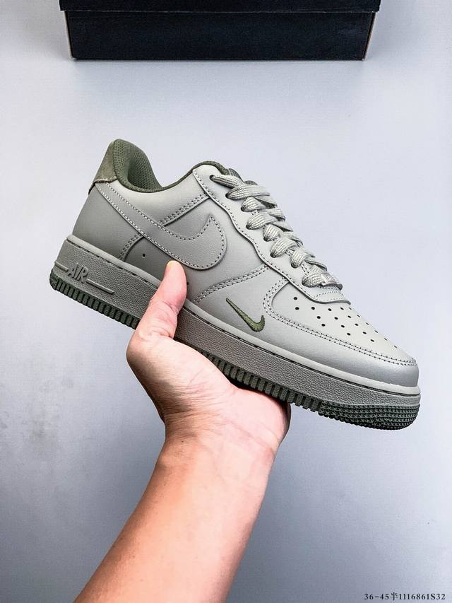 Nike Air Force 1 Wild Low-Top Casual Sneakers. Made with original last and card