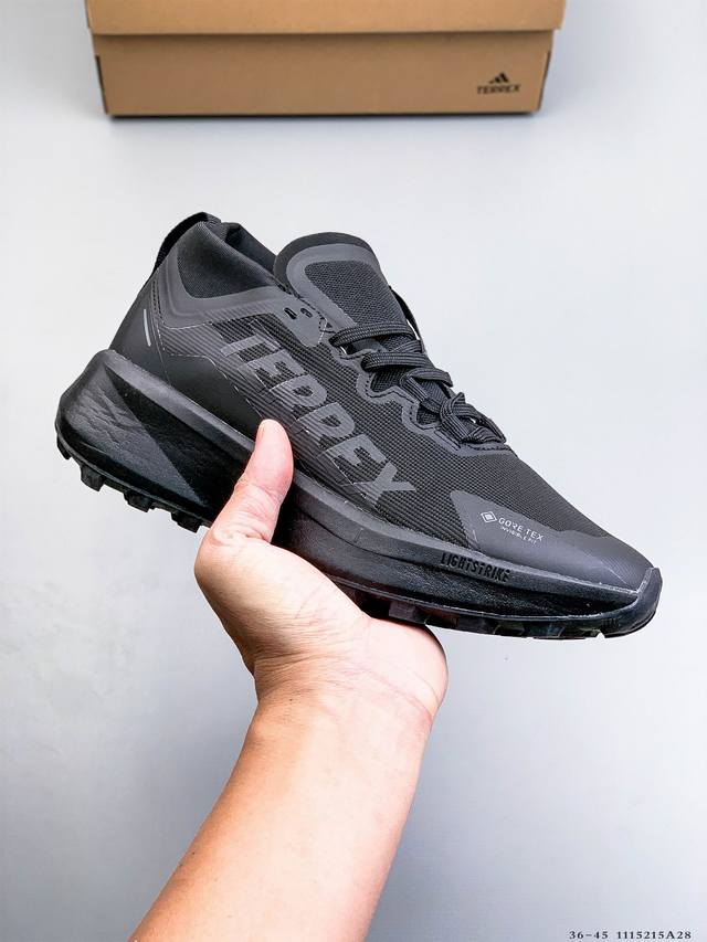 Adidas Ado Terrex Agravic Breathable Mesh Cushioning Durable Sports Shoes/Hiking