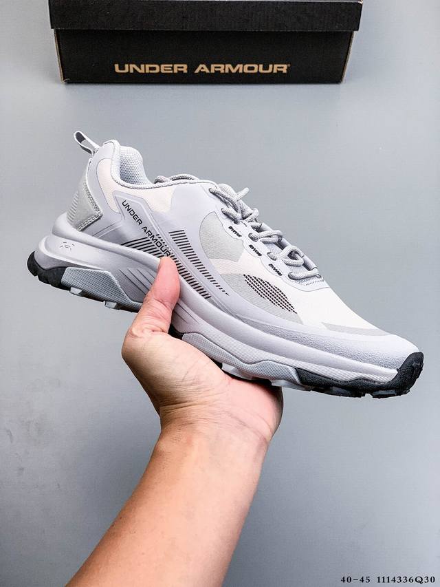 Under Armour Ua Official Trail Running Shoes 2025 New Men's Shoes Shock Absorbi