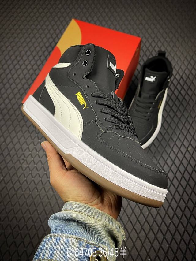 B Puma Caven 2.0 Retro Club Puma Anti-slip and Wear-resistant Low-top German Tra