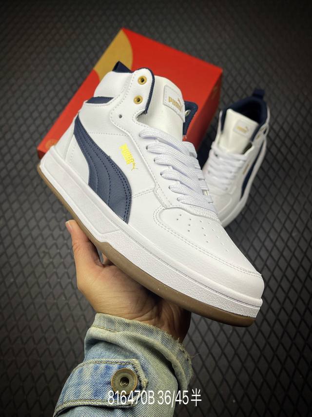 B Puma Caven 2.0 Retro Club Puma Anti-slip and Wear-resistant Low-top German Tra