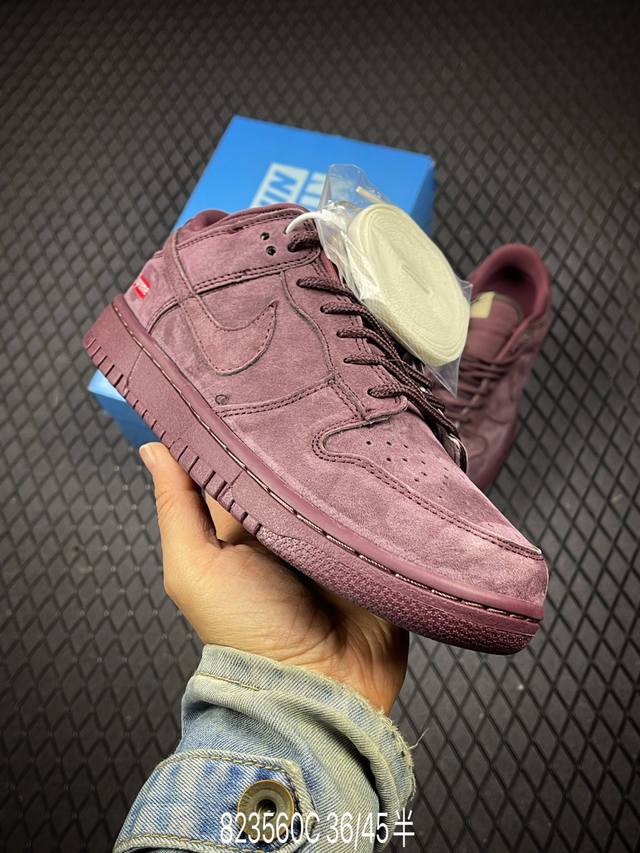 C Factory Grade Nike SB Dunk Low-Top Versatile Casual Sports Sneakers. Soft, hig