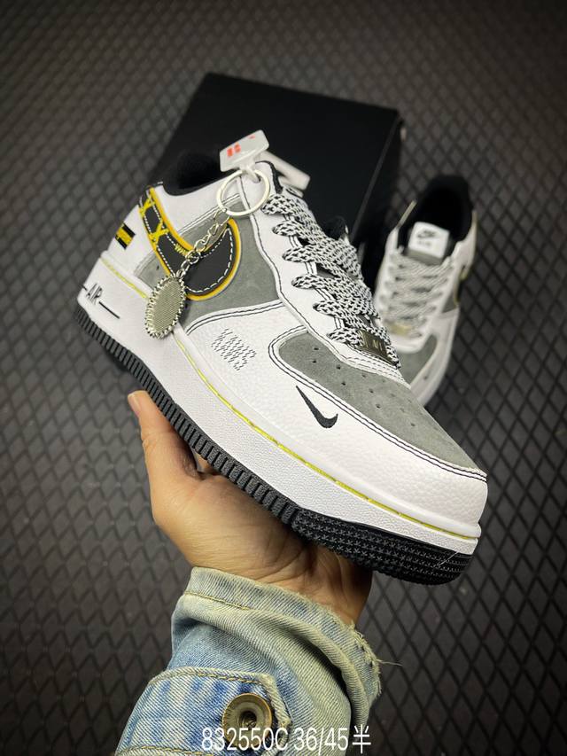 C Factory Grade Nike Air Force 1 '07 Lv8 Authentic Low-Top Air Force Style Made