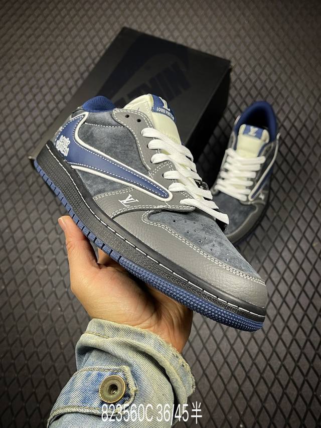 C Company Grade Air Jordan 1 Low Collaboration This design breaks away from trad