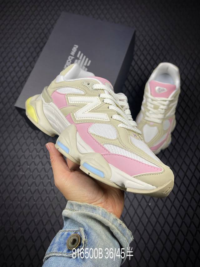 B New Balance Nb9060 Retro Casual Sports Running Shoes #The shoe's inspiration c