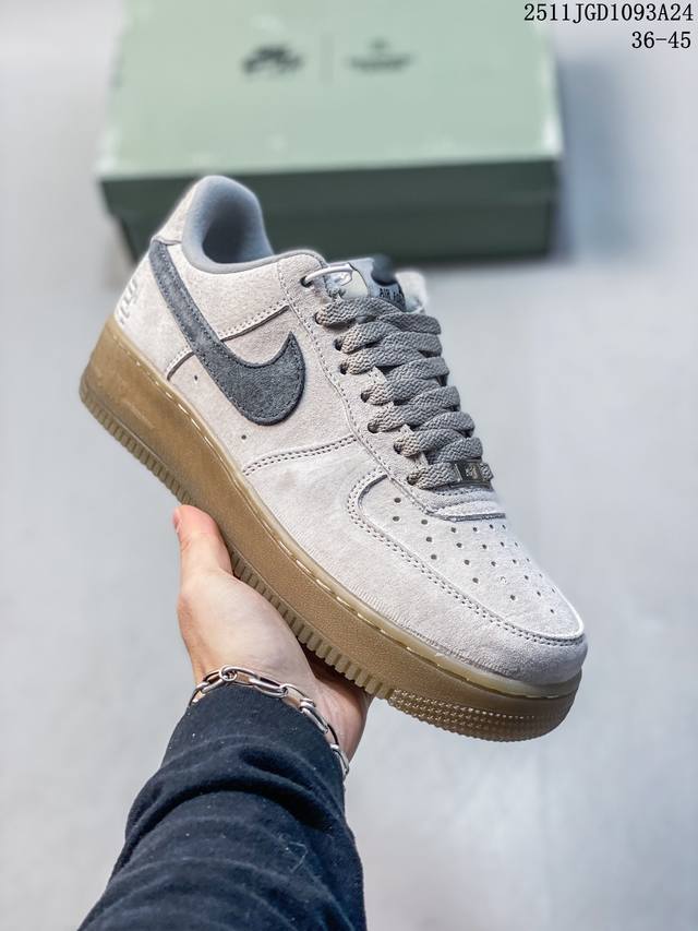 Company Grade Nike Air Force 1 '07 All-Purpose Casual Sports Sneakers. The defe
