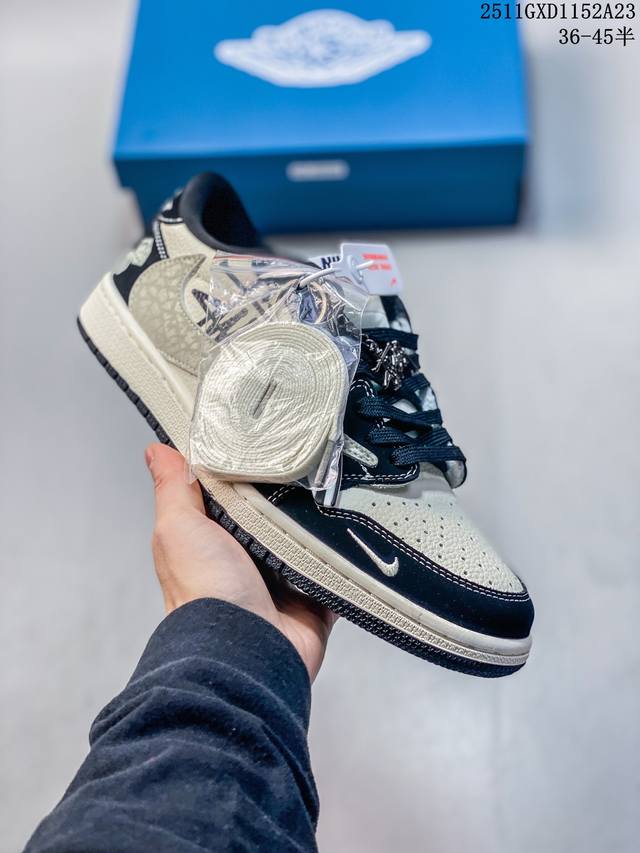 Limited Release of Overseas Hot Item! Travis Scott X Jordan 1 Low