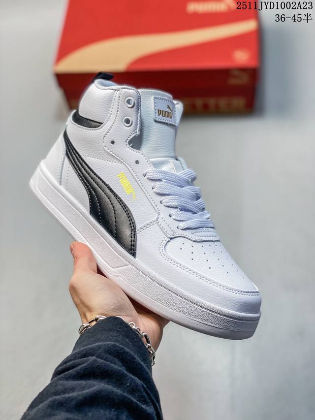 Puma Caven 2.0 Mid Comfortable, Versatile, Durable, Lightweight Mid-Top Sneakers