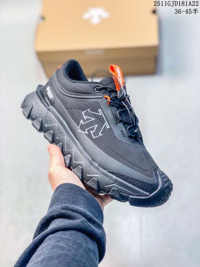 Descen Snow Ride Gtx Low-top Casual Running Shoes, Fabric Material, Official Ver