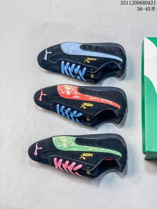 Puma Speedcat Og Anti-slip and Durable Casual Sports Shoes Official Product Numb