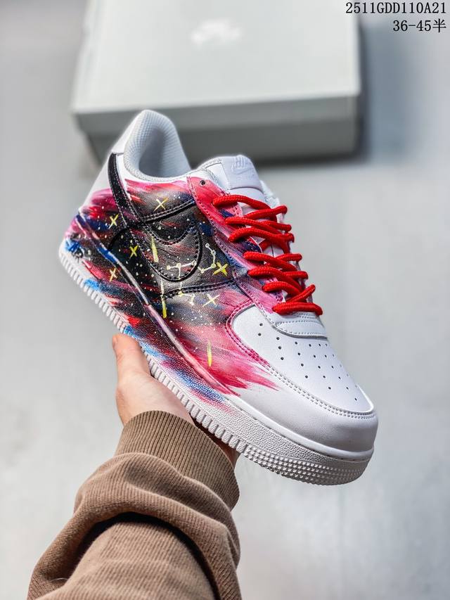 Company Grade Nike Air Force 1 '07 Casual Sneakers, Imported Tendon Fabric, Ori