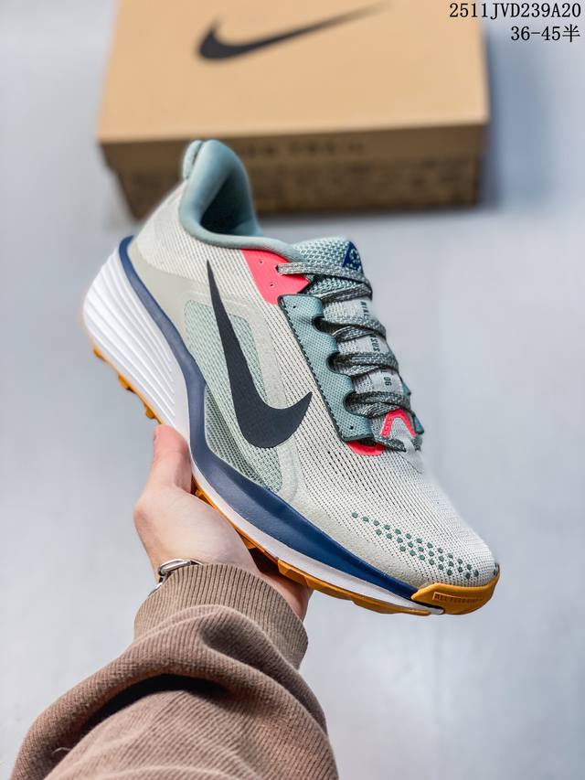 Company Grade Nike Reactx Pegasus Trail 6 Nike Lightweight Cushioning Trail Run