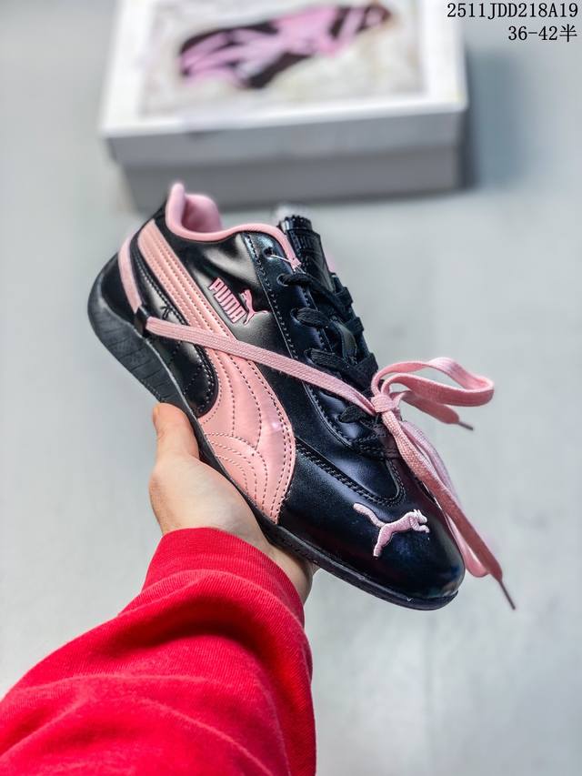 High-quality original box and accessories Rose X puma Speedcat series couple's