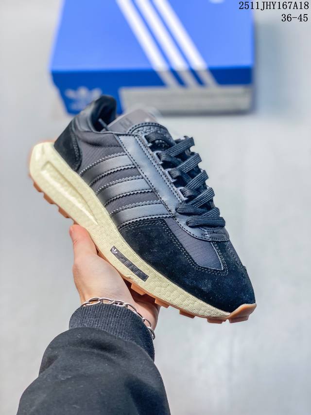 Really hot Adidas Originals Trefoil platform Adidas Retropy E5 new men's and wom