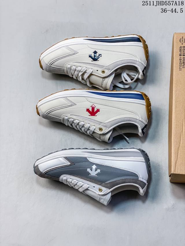 New Product: Descente Cron Racer Casual Sneakers, unisex design. The Descente Cr