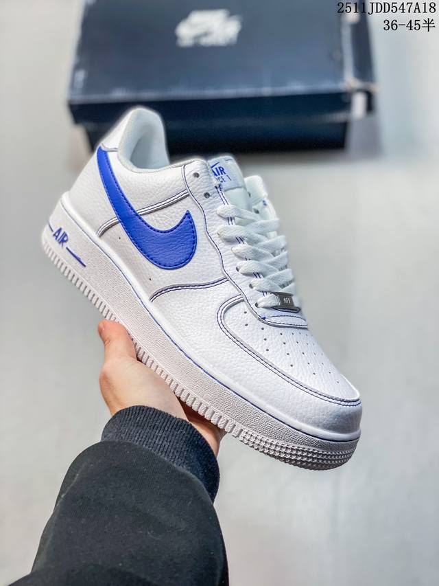 Authentic Nike Air Force 1 Low-Top Sneakers with Half Sizes 11Jdd547A18 DDD