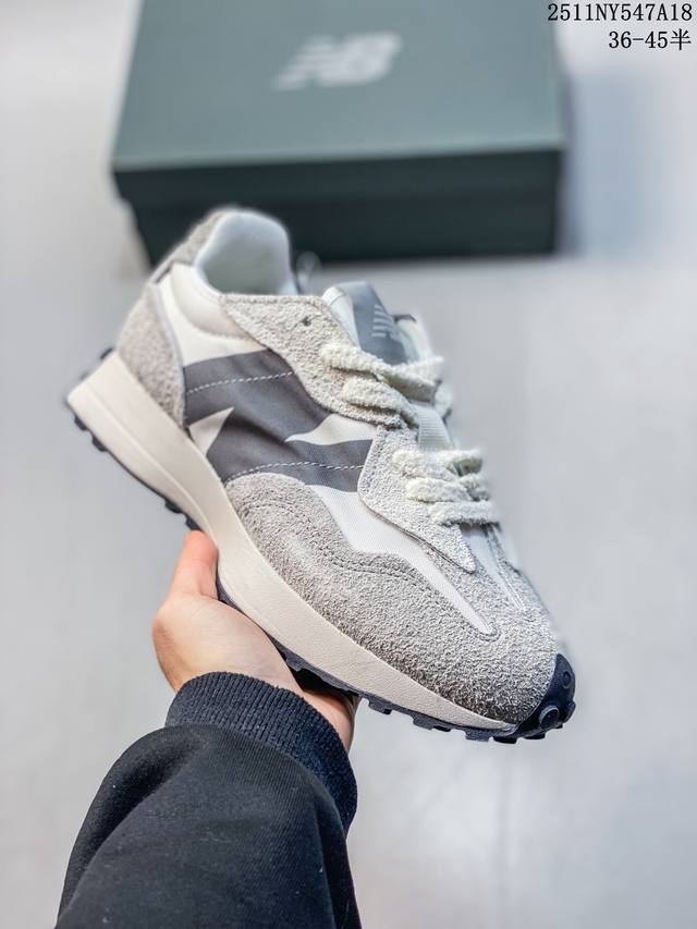 Authentic Label Half Size New Balance Nb327 Retro Sports Casual Running Shoes 11