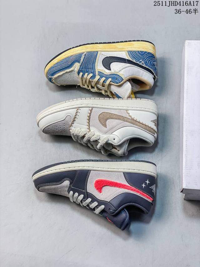 Jordan Air Jordan 1 Low AJ1 Low-top Retro Culture Casual Sports Basketball Shoe