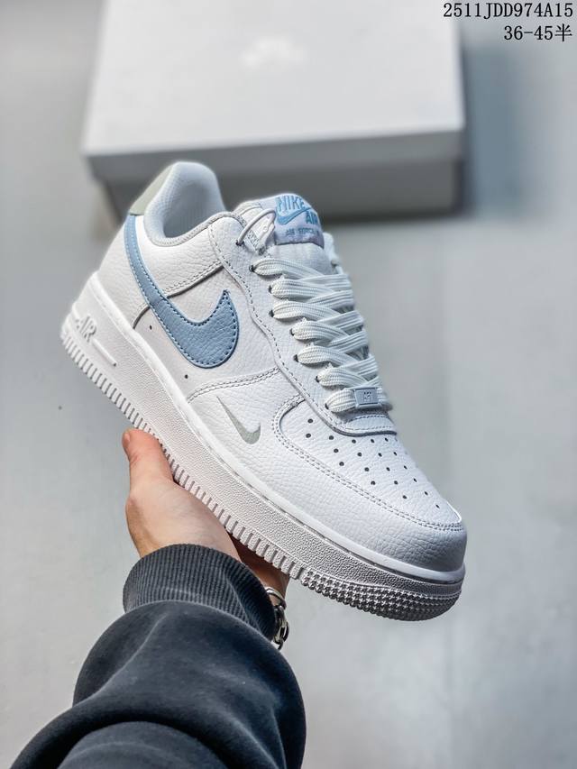 Authentic Nike Air Force 1 '07 Low-top versatile casual sneakers. Soft, highly
