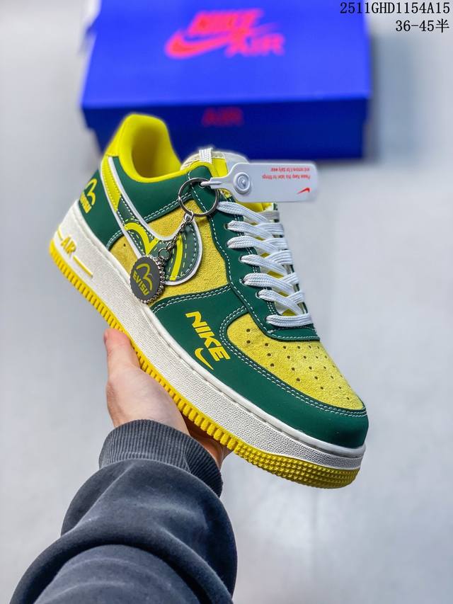 Limited Overseas Release! Factory Grade Nike Air Force 1 '07 Low "Grass Green a