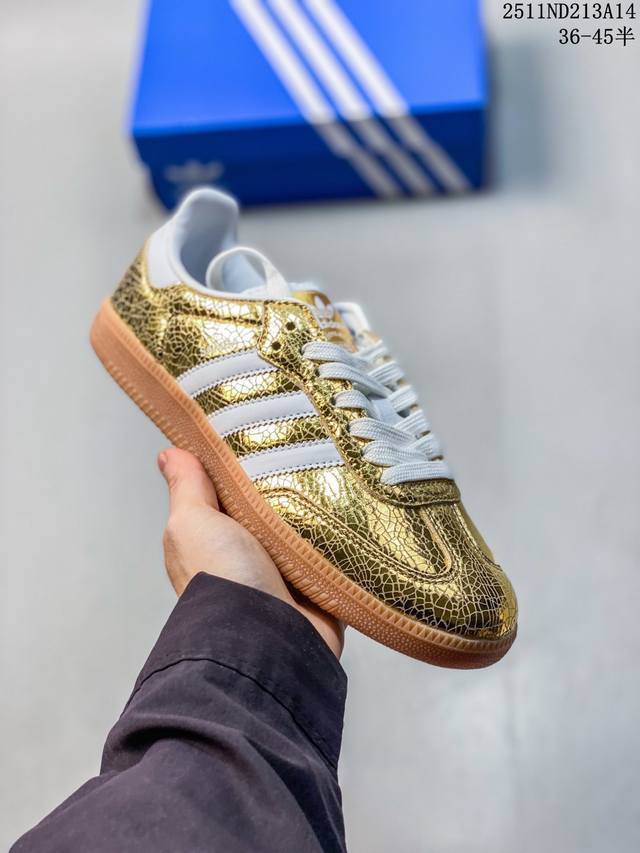 Authentic Adidas Samba Vegan Og Sneakers with Half Sizes, High-Quality Performa
