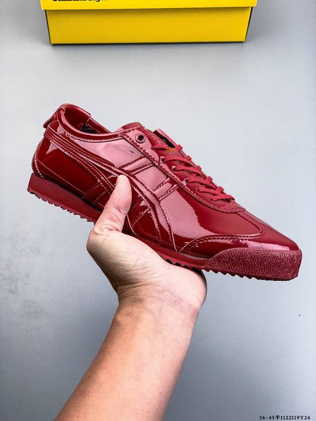 ASICS Onitsuka Tiger Mexico 66 Driving Comfortable Non-slip Wear-resistant Low-