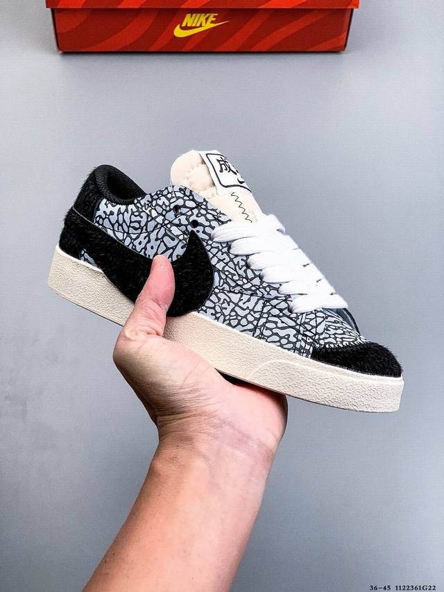 Nike Blazer Low '77 Vntg We Classic Trailblazer Low-Top Versatile Casual Sports