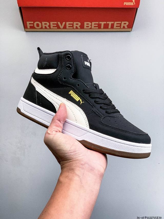 Puma Caven 2.0 Retro Club Puma Anti-slip and Wear-resistant Mid-top German Train