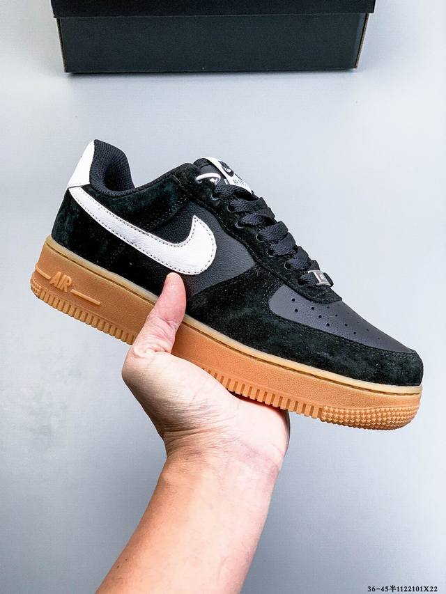 Authentic label on second-layer! Nike Air Force 1 Low, classic and versatile cas