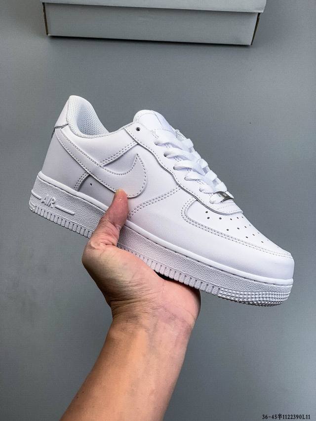 Authentic label on second-layer! Nike Air Force 1 Low, classic and versatile ca