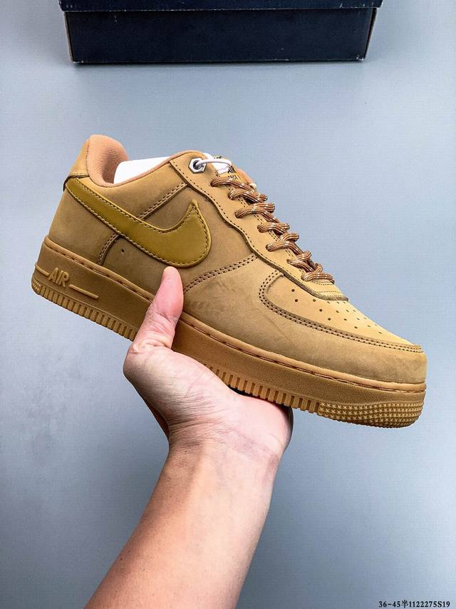 Authentic label on second-layer! Nike Air Force 1 Low, classic and versatile cas